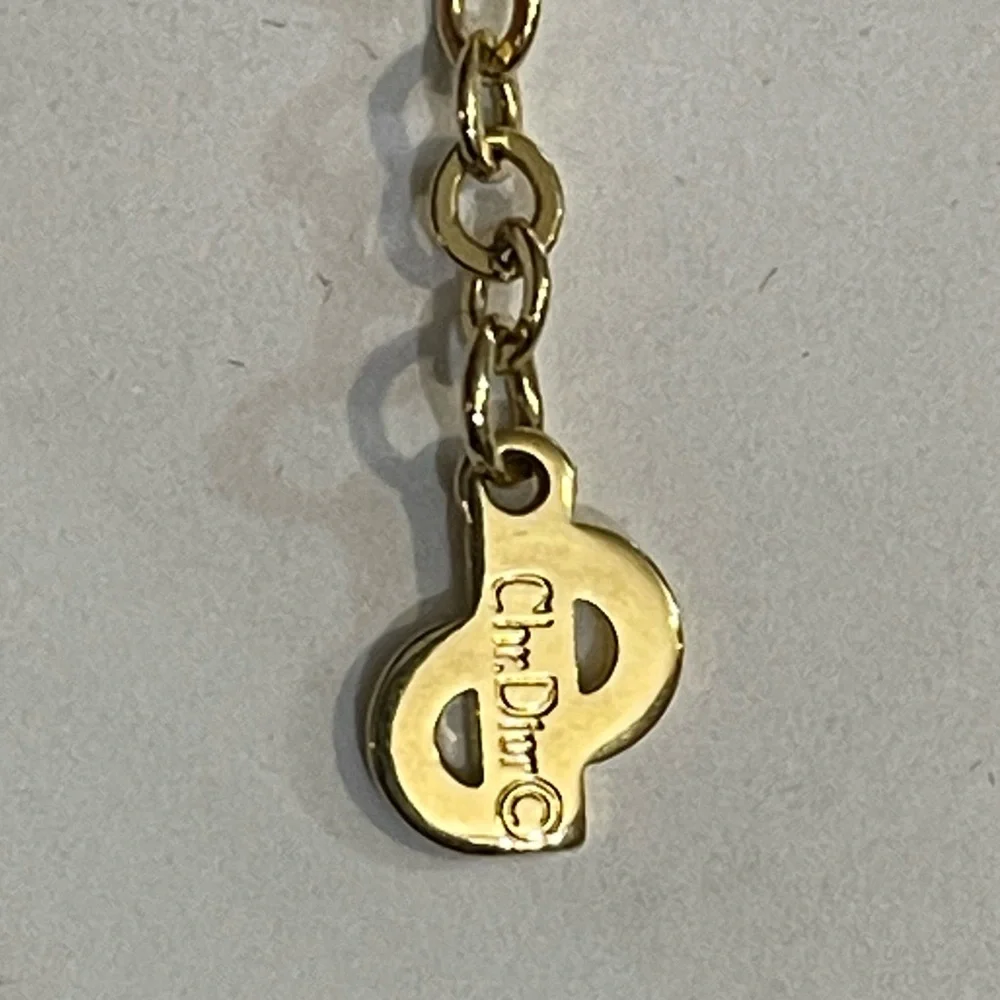 Vintage Dior Blue Stone Necklace - Picture 5 of 6